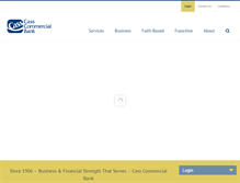 Tablet Screenshot of cassbank.com